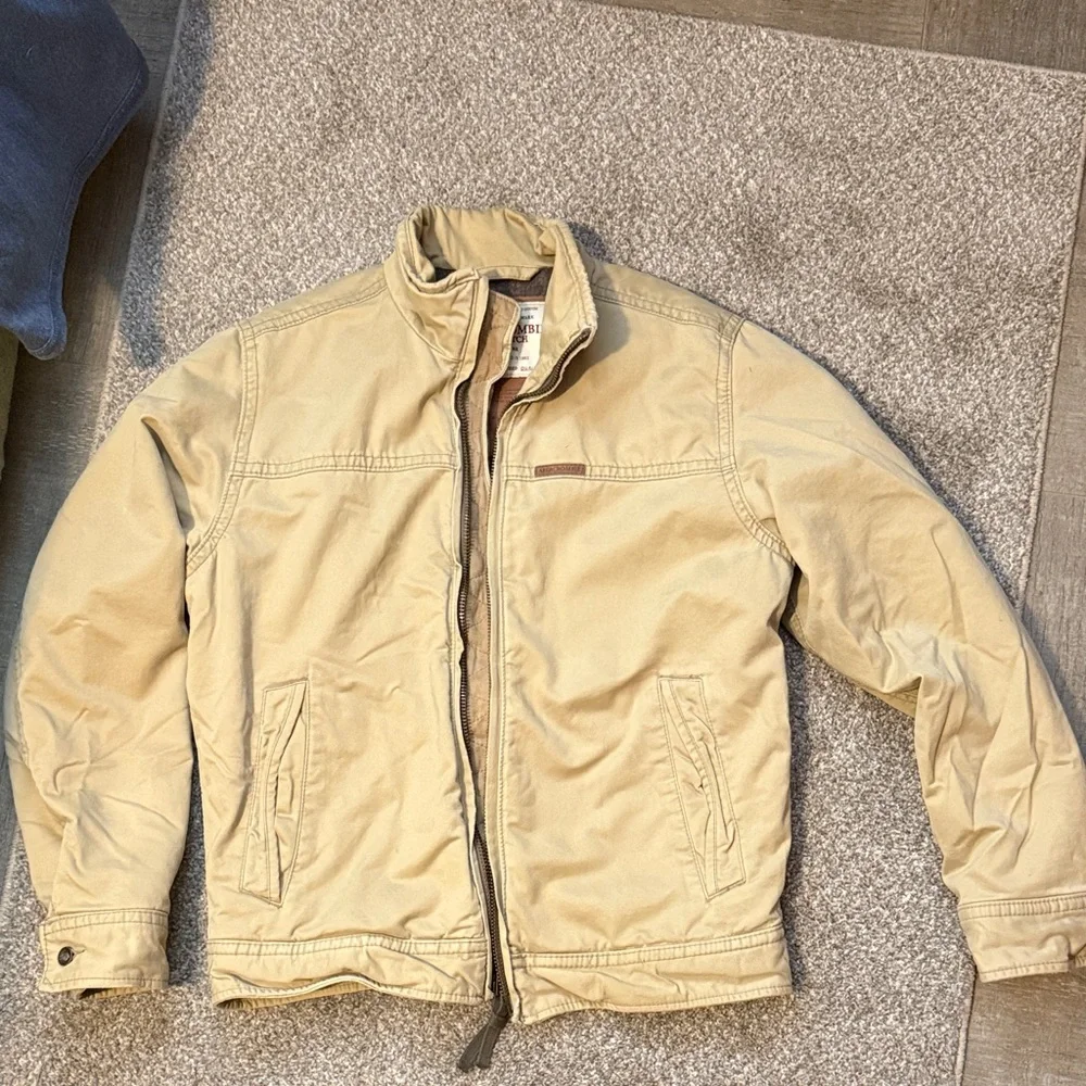 Abercrombie & Fitch Men's Beige Jacket - Picture 1 of 8